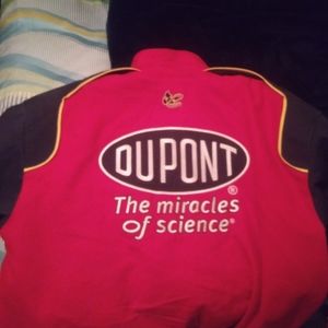 Jeff Gordon Nascar DuPont Car Racing Jacket Mens